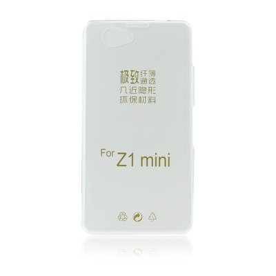 BACK CASE Ultra Slim 0,3mm - SON XPERIA Z1 Compact trasparente
