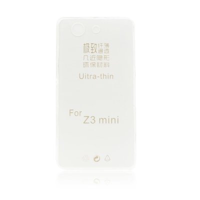 BACK CASE Ultra Slim 0,3mm - SON XPERIA Z3 Compact TRASPARENTE