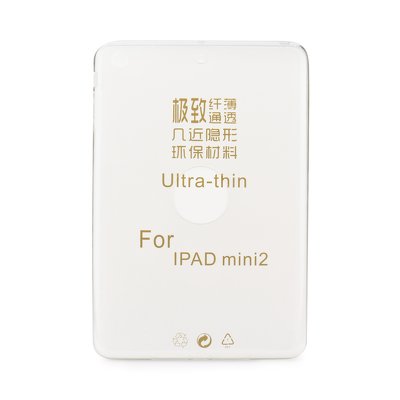 BACK CASE Ultra Slim 0,3mm - APP IPHO IPAD 2/3/4 trasparente