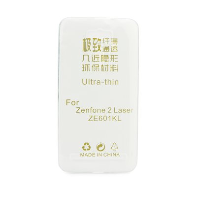 BACK CASE Ultra Slim 0,3mm - Asus Zenfone 2 Laser / ZE601KL trasparente