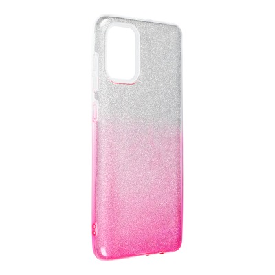 Forcell SHINING Case per SAMSUNG Galaxy A72 LTE ( 4G )  trasparente-rosa