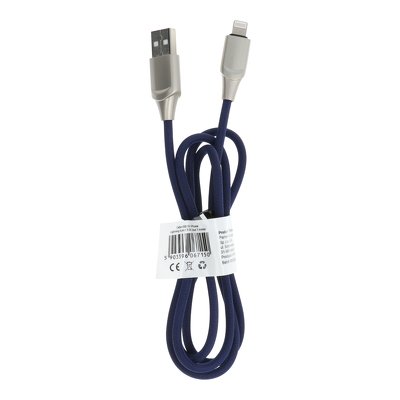 Cavo USB per iPhone Lightning 8-pin C126 1 m blu