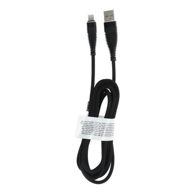 Cavo USB per iPhone Lightning 8-pin C170 2 m nero