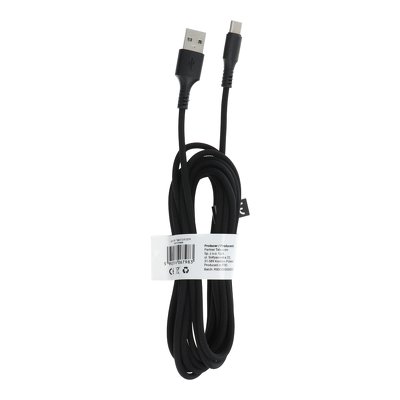 Cavo USB - Tipo C 2.0 C279 3 metri, nero