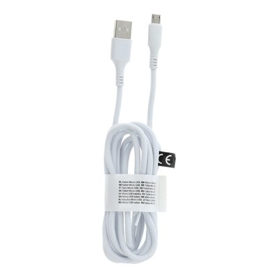 Cavo USB - Micro C281 2 metri, bianco