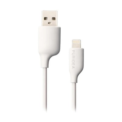 PURIDEA kabel USB do iPhone Lightning 8-pin L02 2.4A biaÅ‚y
