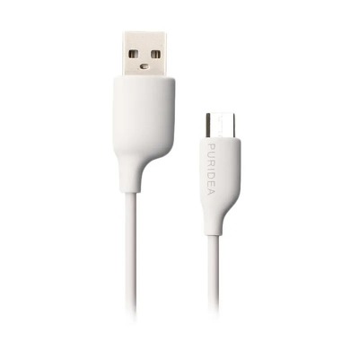 PURIDEA kabel USB - Typ C 2.0 L02 2.4A biaÅ‚y