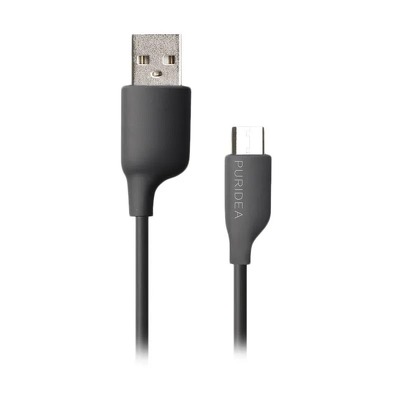 PURIDEA kabel USB - Typ C 2.0 L02 2.4A szary
