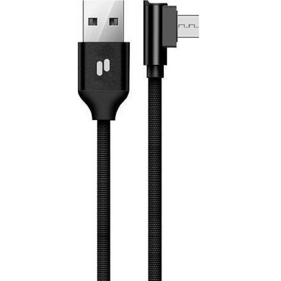 PURIDEA kabel USB - Micro QC L23 2.4A czarny