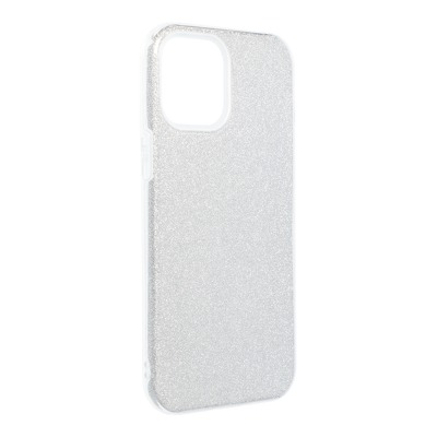 Forcell SHINING Case per IPHONE 13 PRO MAX argento