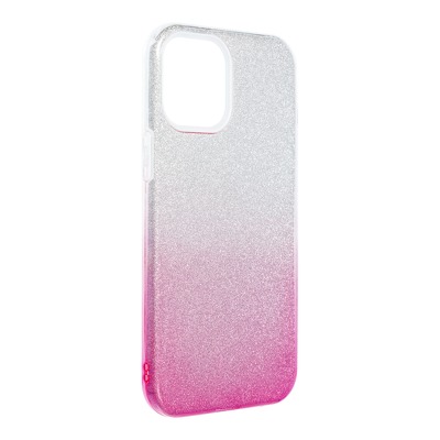 Forcell SHINING Case per IPHONE 13 PRO MAX  trasparente-rosa