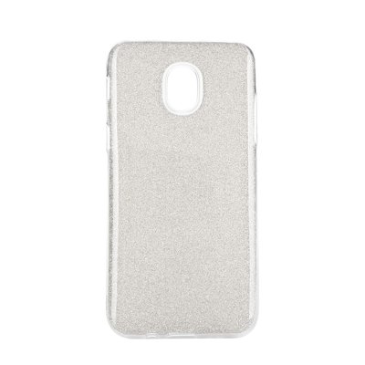 Forcell SHINING Case SAM Galaxy J7 2018 argento