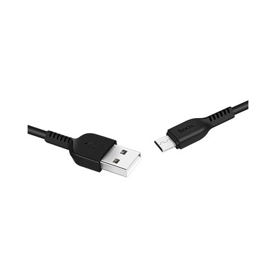 HOCO kabel USB MicroUSB X13 EASY czarny 1 metr