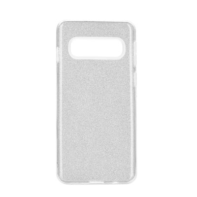 Forcell SHINING Case SAM Galaxy S10 PLUS argento
