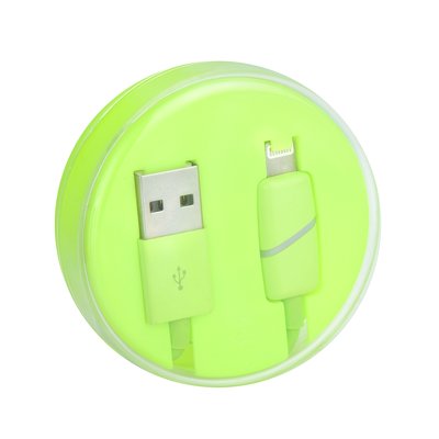 Cavo USB Apple Iphone,Ipad-Lightning  BOX Ring limone