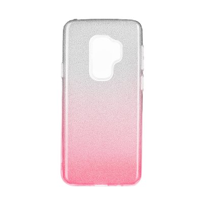 Forcell SHINING Case SAM Galaxy S9 Plus  trasparente-rosa