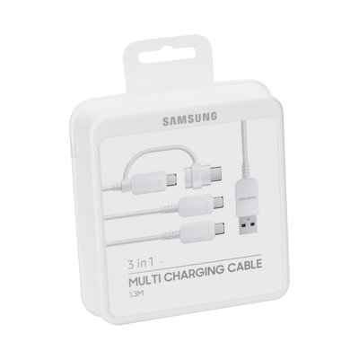 ORIGINALE CAVO USB - SAMSUNG EP-MN930GWE 3in1 blister