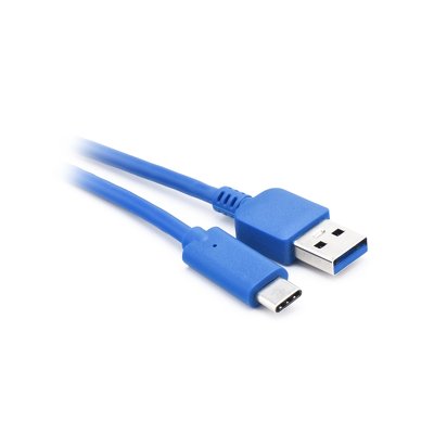 CAVO USB - microUSB-C (Tipo C) 3.1 / USB 3.0 blu 2m