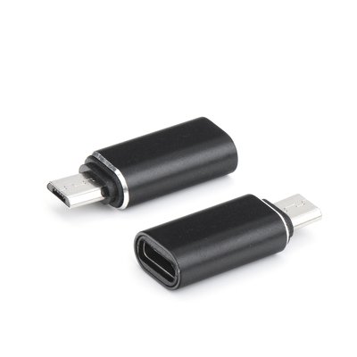 Adattatore Caricabatterie Tipo C - Micro USB nero