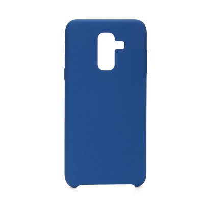 Forcell Silicone Case  SAM Galaxy A6 Plus 2018 azzurro