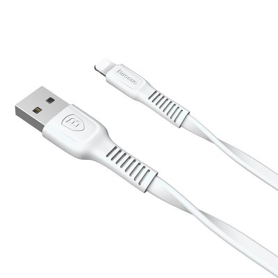 Cavo USB resistente BASEUS per Apple Lightning 2A 1 metro bianco