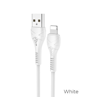 Cavo di alimentazione Cool USB HOCO per Apple Lightning X37 1 metro bianco