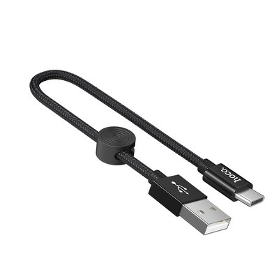 Cavo USB Premium HOCO Tipo C X35 25 cm nero