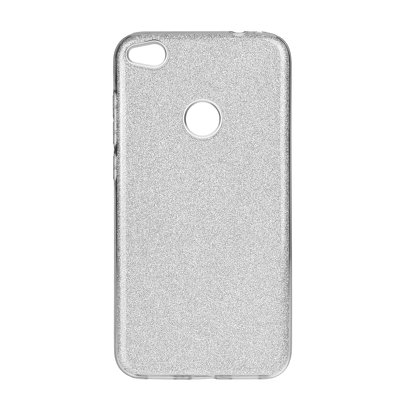 Forcell SHINING Case HUA P8 LITE 2017/ P9 LITE 2017 argento