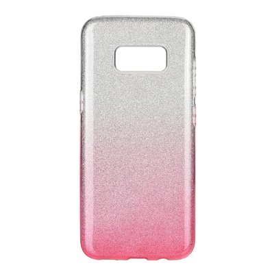 Forcell SHINING Case SAM Galaxy S8 PLUS trasparente-rosa