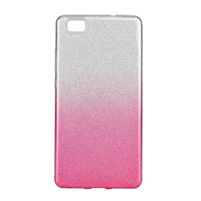 Forcell SHINING Case HUA P8 LITE trasparente-rosa