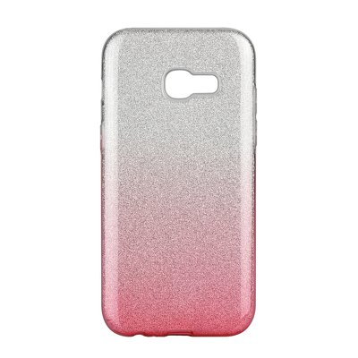 Forcell SHINING Case SAM Galaxy A6 ( A6 2018 )  trasparente-rosa