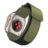 Cinturino in nylon FORCELL F-DESIGN FA05 per APPLE Watch 42 / 44 / 45 / 49 mm verde