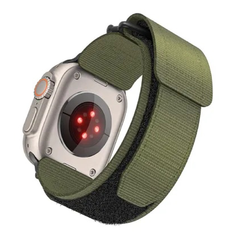 Cinturino-in-nylon-FORCELL-F-DESIGN-FA05-per-APPLE-Watch-42---44---45---49-mm-verde-