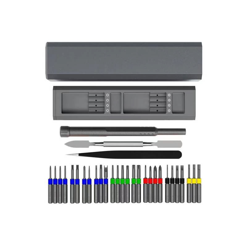 Set-di-cacciaviti-di-servizio,-punte-in-alluminio-30-in-1-