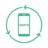 APPLE IPHONE 15 128GB GREEN GRADO A++ USATO 6 MESI GARANZIA