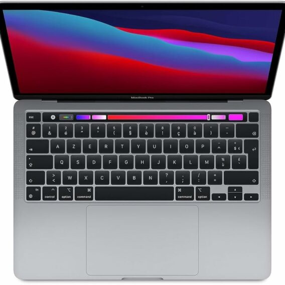 APPLE MACBOOK M1 7CGPU 3.2 13″ Y20  256GB  GRAY TASTIERA ITALIANA GRADO A+ 1 ANNO GARANZIA